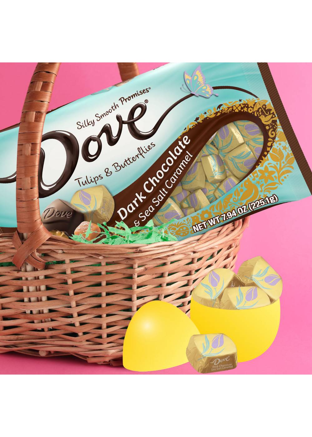 Dove Dark Chocolate & Sea Salt Caramel Easter Candy; image 3 of 7