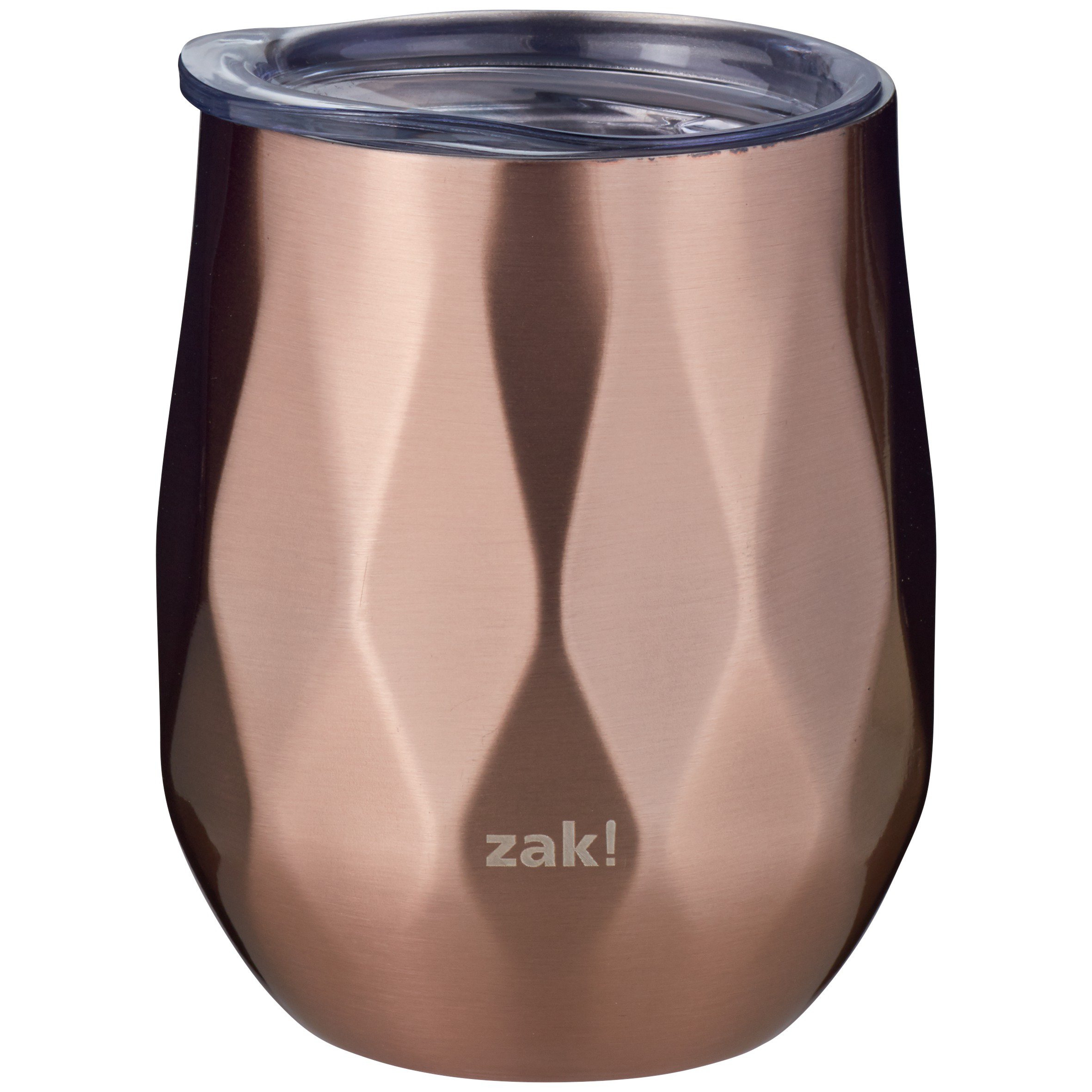 Zak Designs Fractal Wine Stainless Steel Rose Gold Tumbler Shop Cups