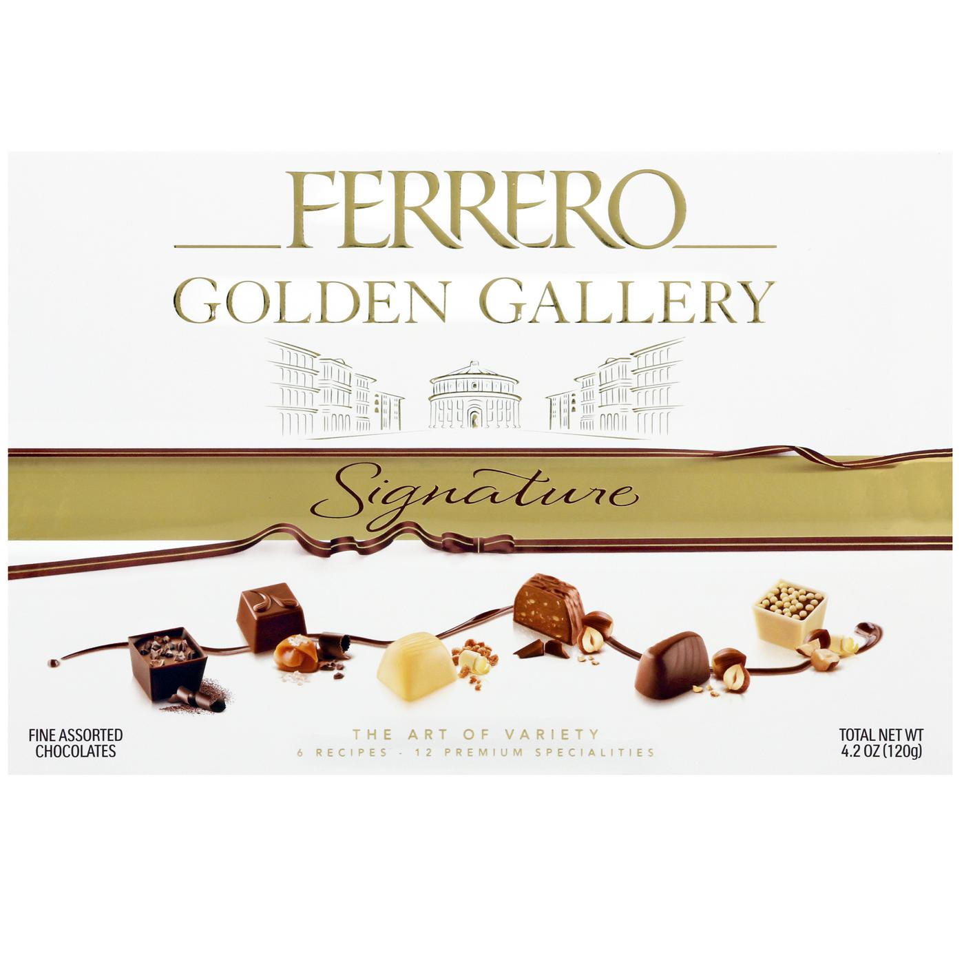 Ferrero Golden Gallery Signature Fine Assorted Boxed Chocolates; image 1 of 2