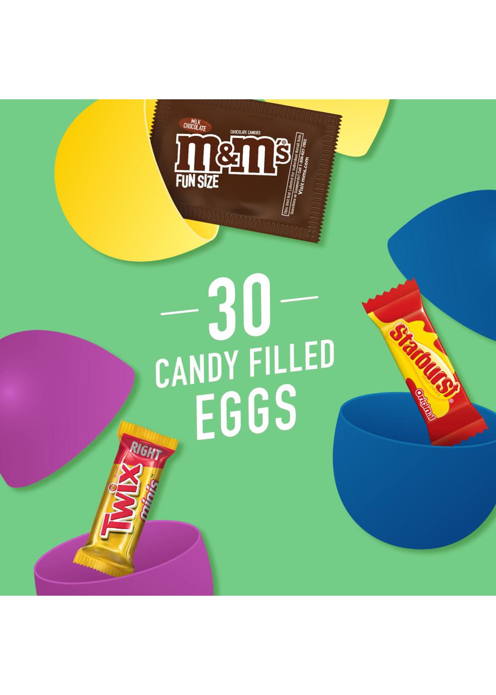 M&M'S, Twix & Starburst Candy-Filled Easter Eggs; image 2 of 8