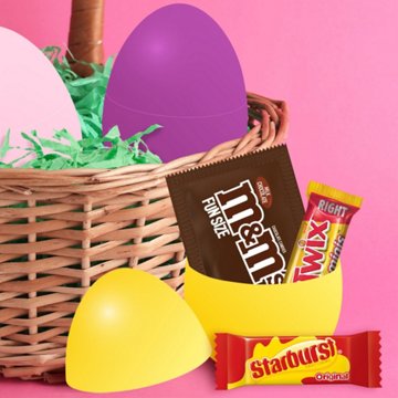 M&M'S, Twix & Starburst Candy-Filled Easter Eggs