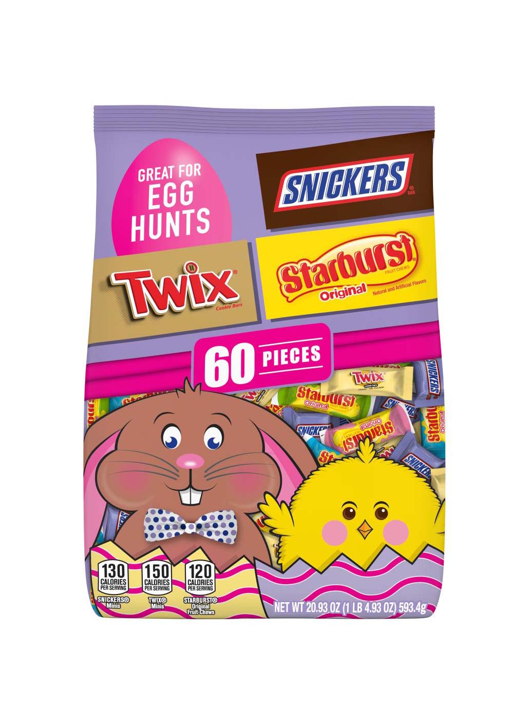 Snickers, Twix & Starburst Assorted Easter Candy; image 1 of 7