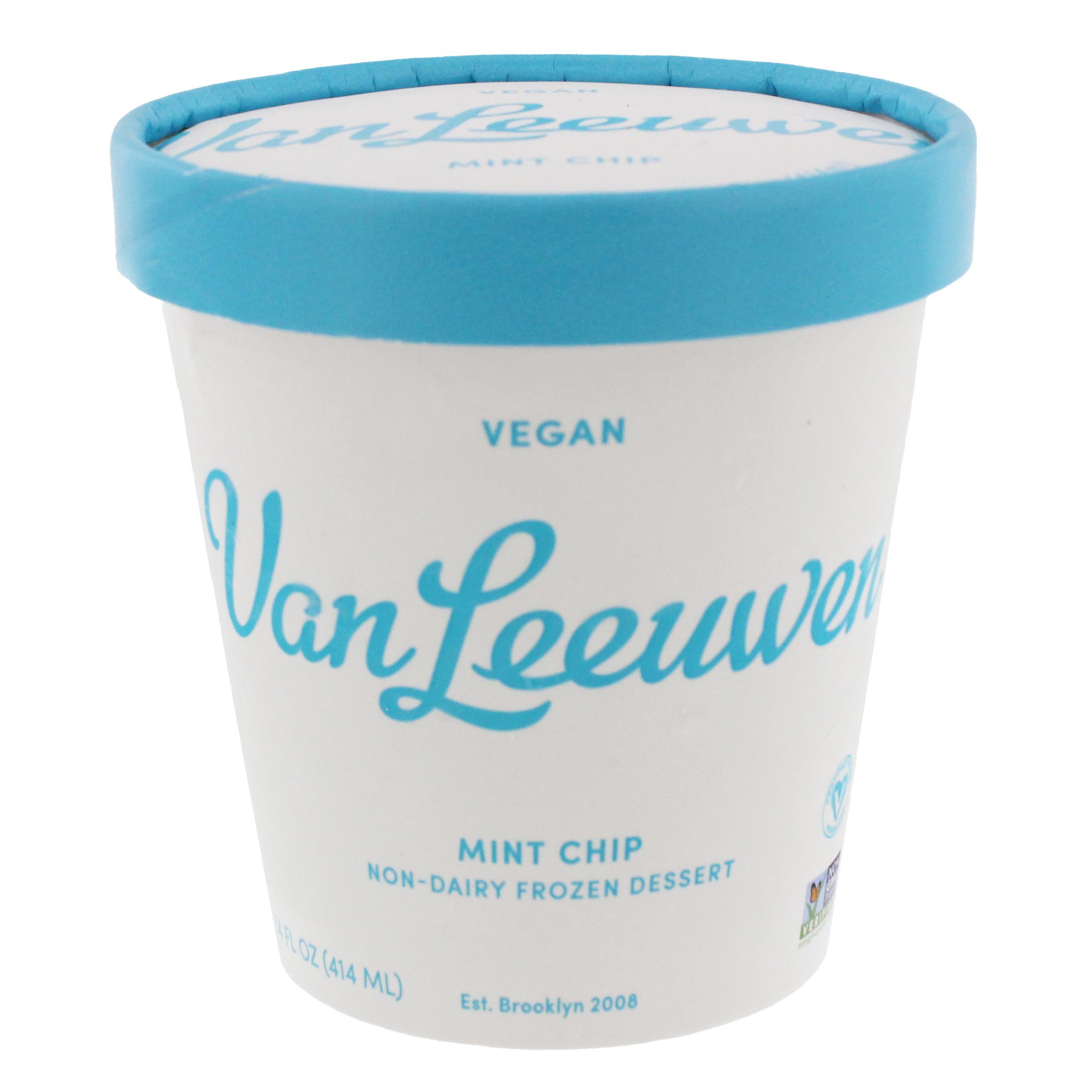 Van Leeuwen Vegan Mint Chip Ice Cream NonDairy Frozen Dessert Shop