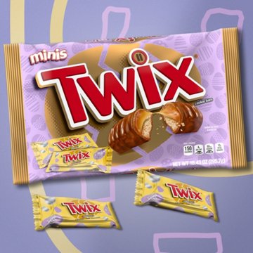 Twix Minis Cookie Bars Easter Candy