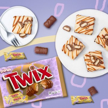 Twix Minis Cookie Bars Easter Candy