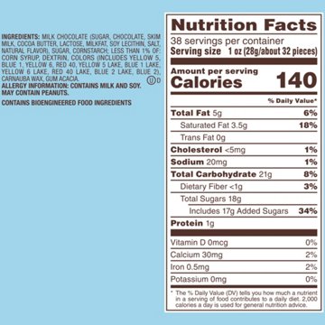 M&M'S Milk Chocolate Pastel Blend Easter Candy - Party Size