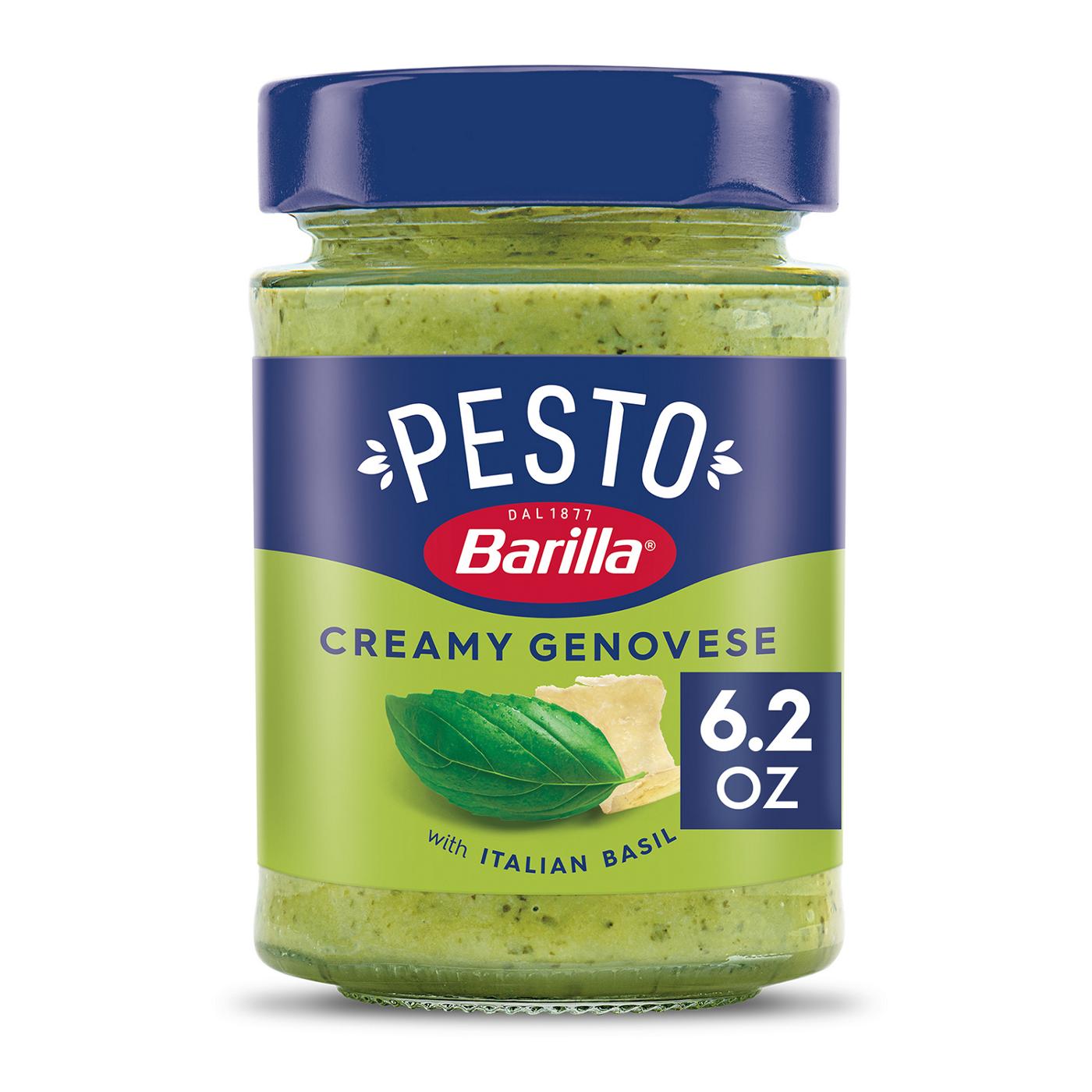 Barilla Creamy Genovese Pesto Sauce Spread Shop Pasta Sauces