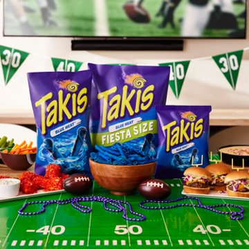 Takis Blue Heat Rolled Tortilla Chips, 9.9 oz