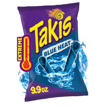 Takis Blue Heat Rolled Tortilla Chips, 9.9 oz