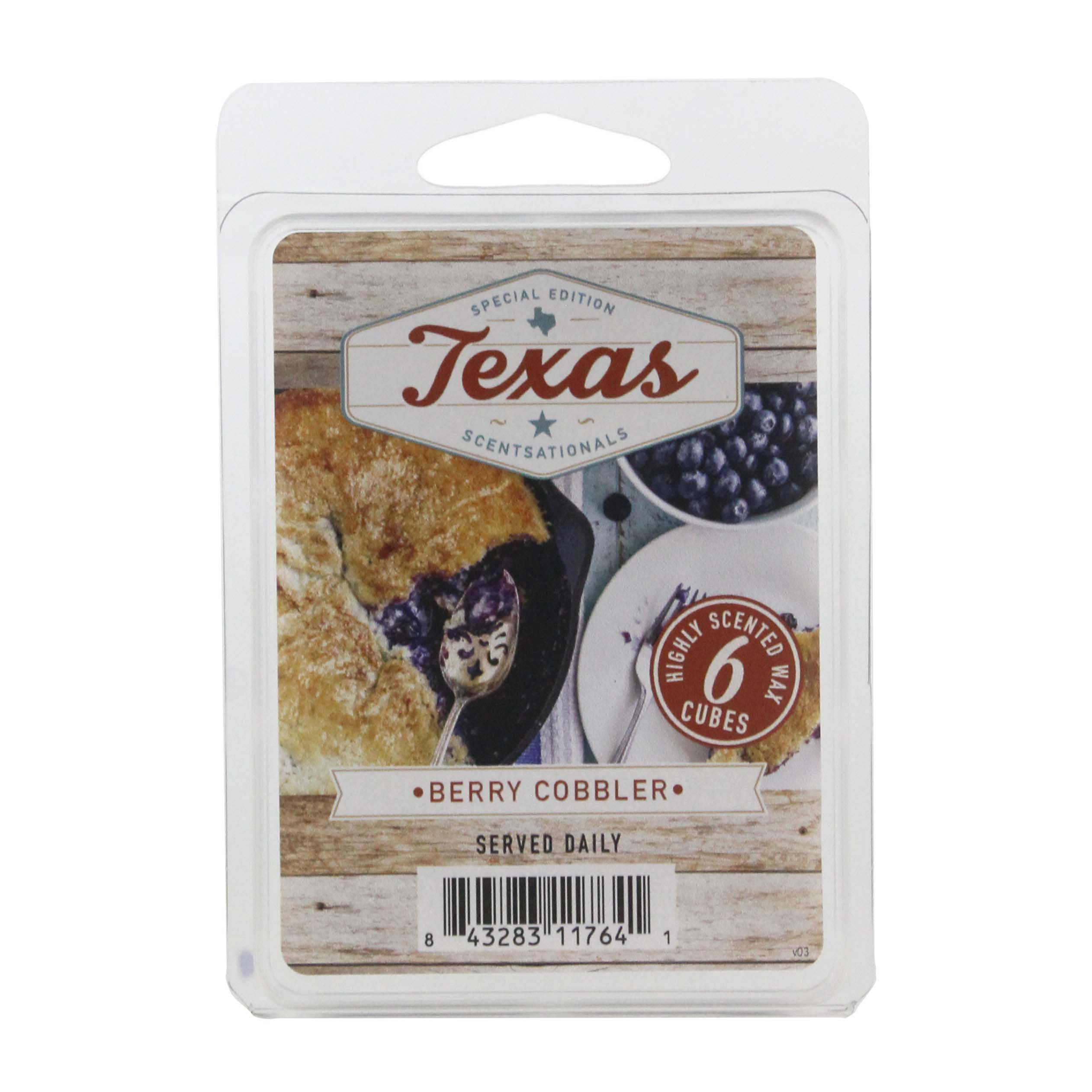 ScentSationals Texas Edition Berry Cobbler Scented Wax Cubes Shop