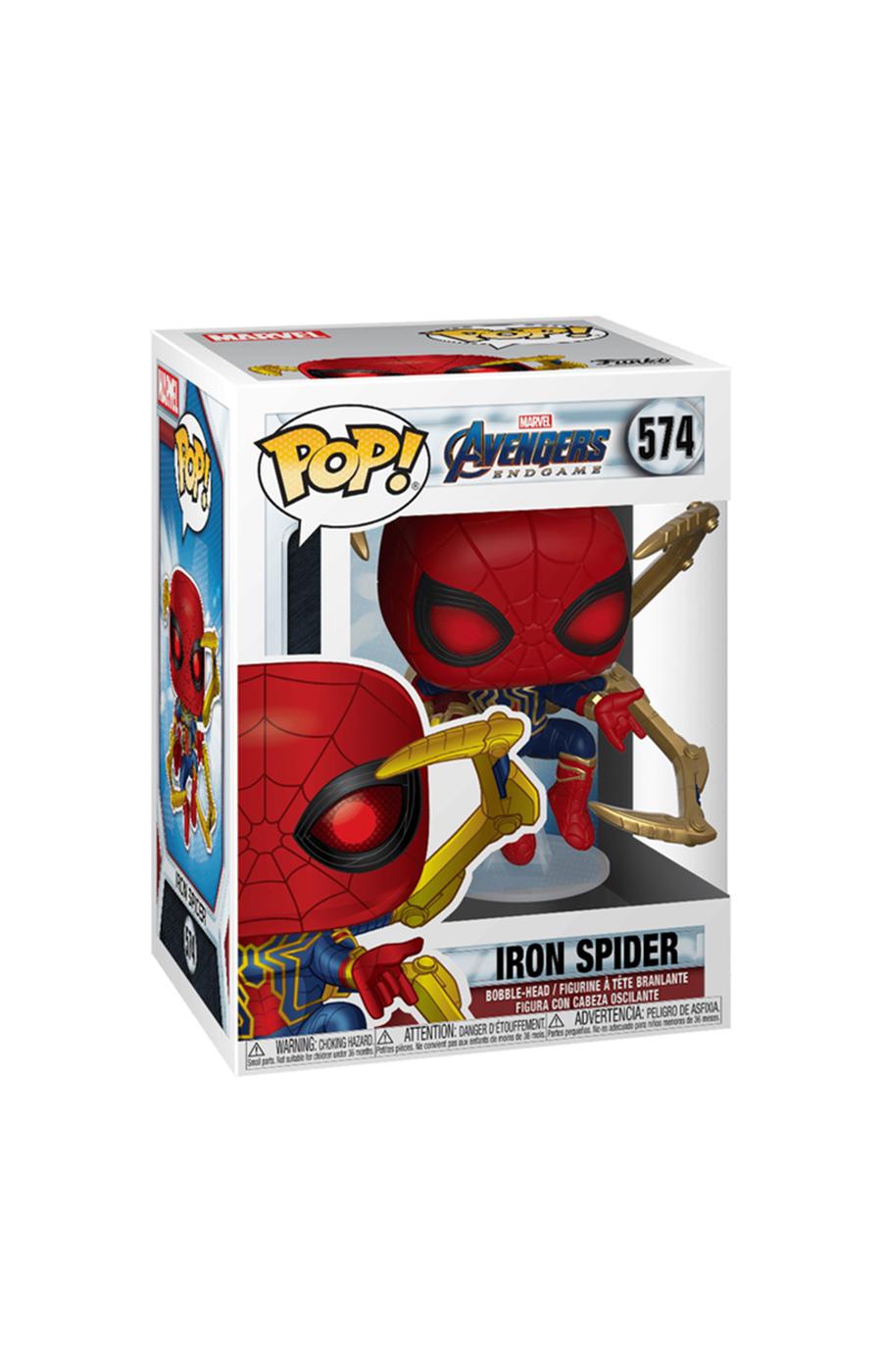 Funko Pop! Marvel Iron Spider Vinyl Figure; image 2 of 2