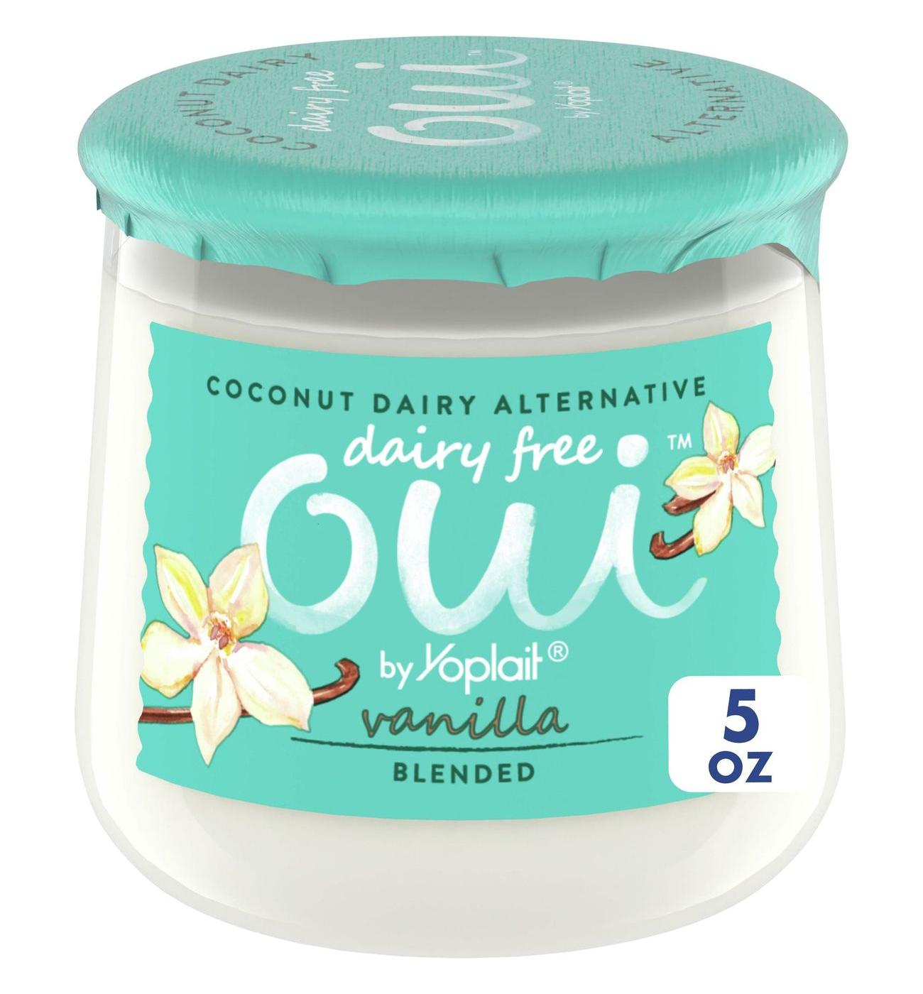 Yoplait Oui Dairy Free Vanilla French Style Yogurt; image 1 of 5