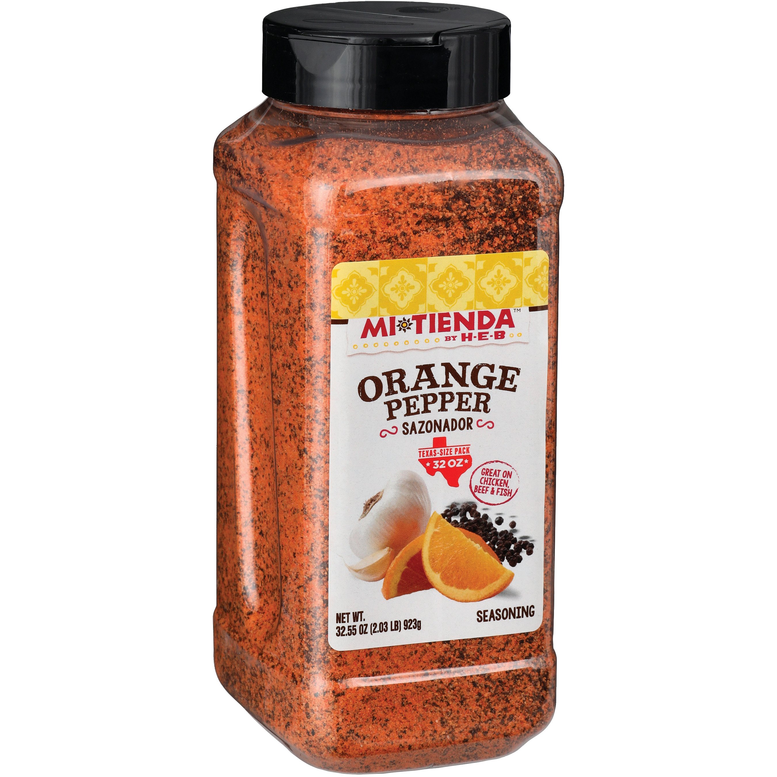H-E-B Mi Tienda Orange Pepper Seasoning - Value Size - Shop Spice Mixes at  H-E-B