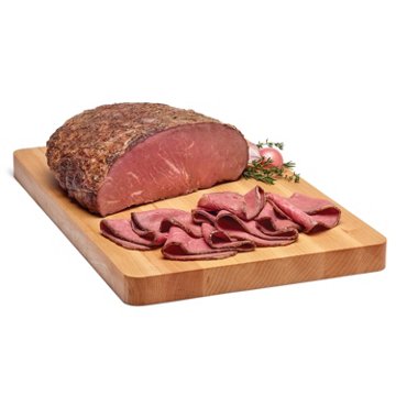 H-E-B Deli Seasoned Roast Beef, Custom Sliced, lb