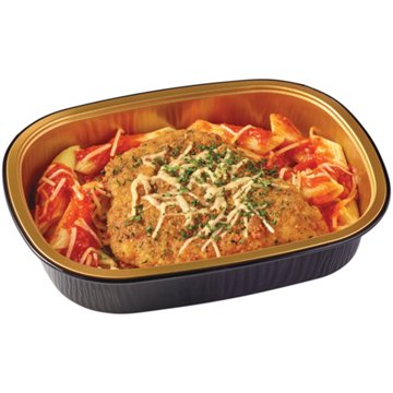 Meal Simple by H-E-B Parmesan Breaded Chicken Breast & Penne Pasta, Avg. 0.8 lb