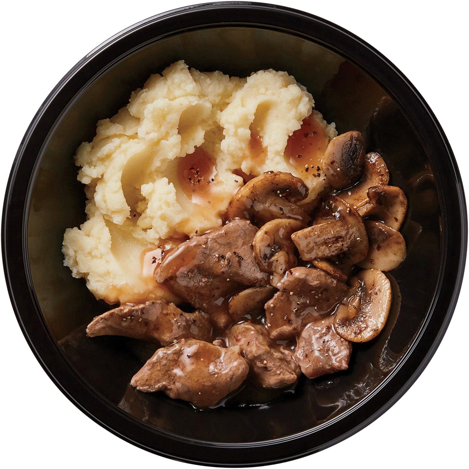 Meal Simple by H-E-B Beef Tenderloin Steak Tips Bowl, 12 oz
