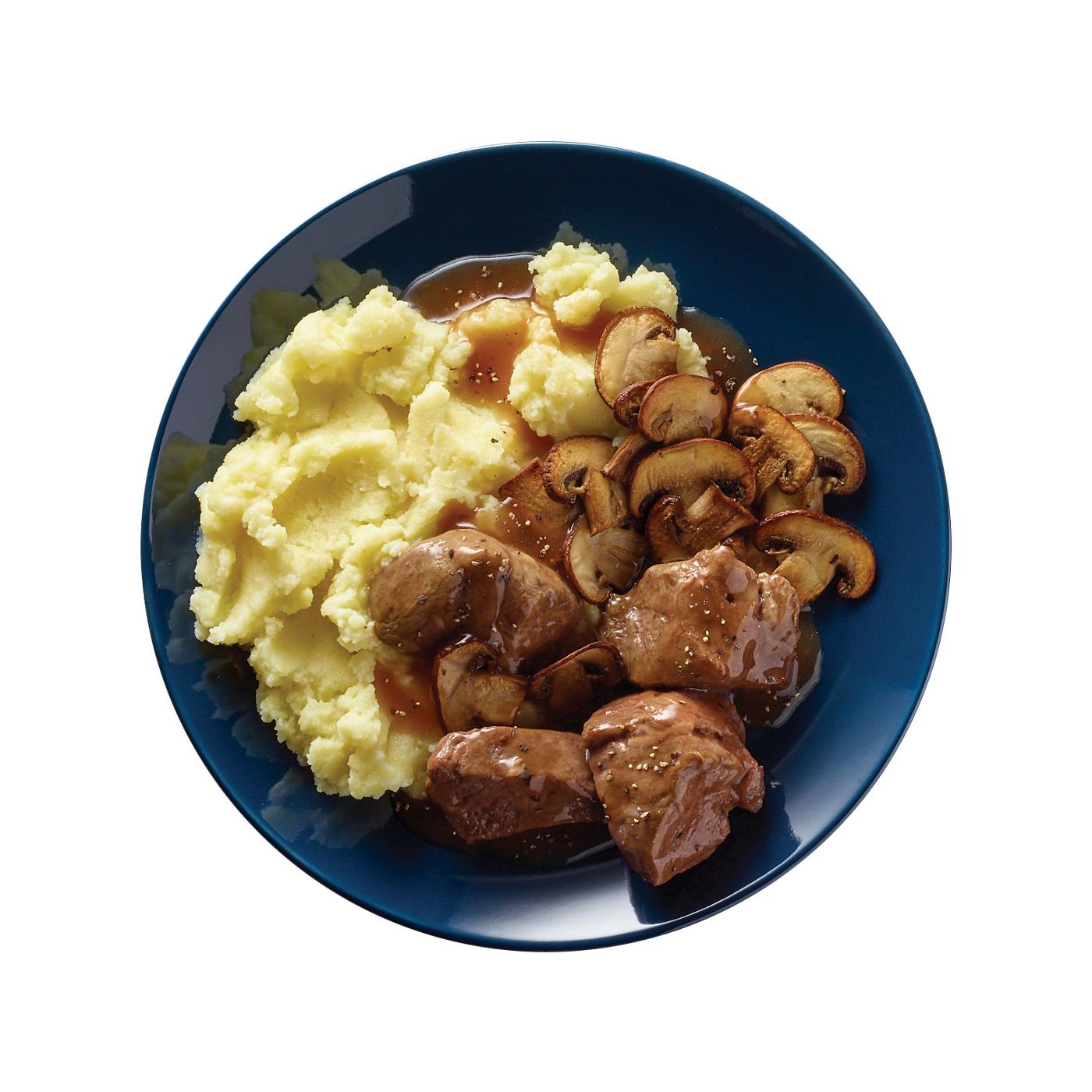 Meal Simple by H-E-B Beef Tenderloin Steak Tips Bowl; image 4 of 4