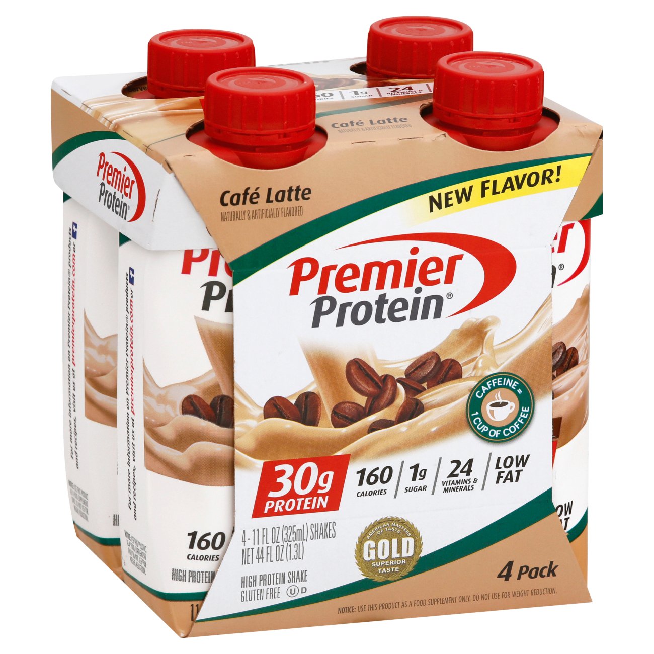 Premier Protein Shake Cafe Latte Protein Shake 4 Pk Shop Diet