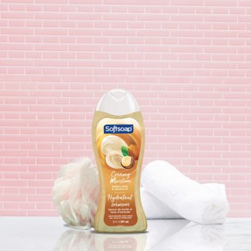 Softsoap Moisturizing Body Wash - Buttery Shea & Almond Oil, 20 oz