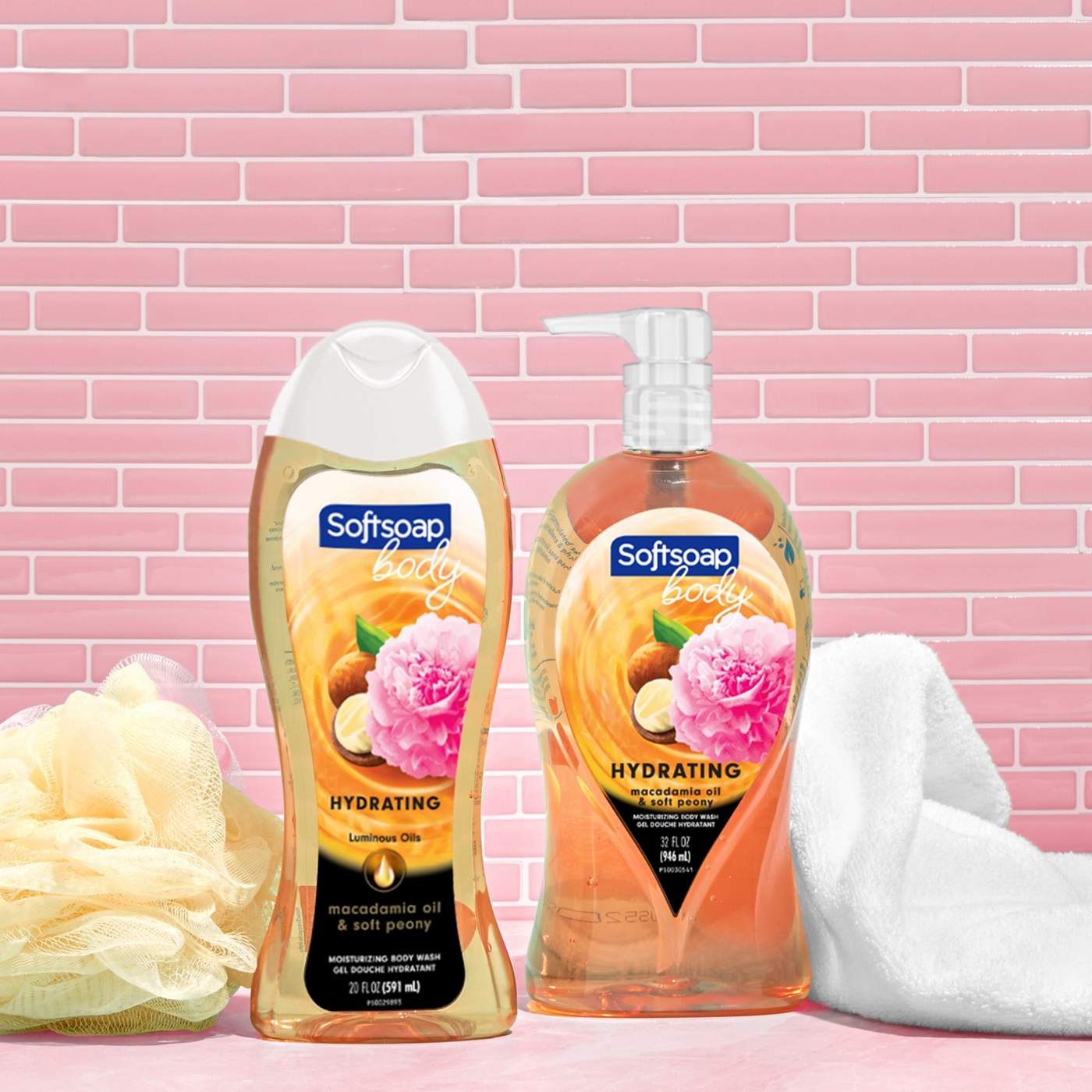 Softsoap Moisturizing Body Wash - Macadamia Oil & Soft Peony; image 5 of 8