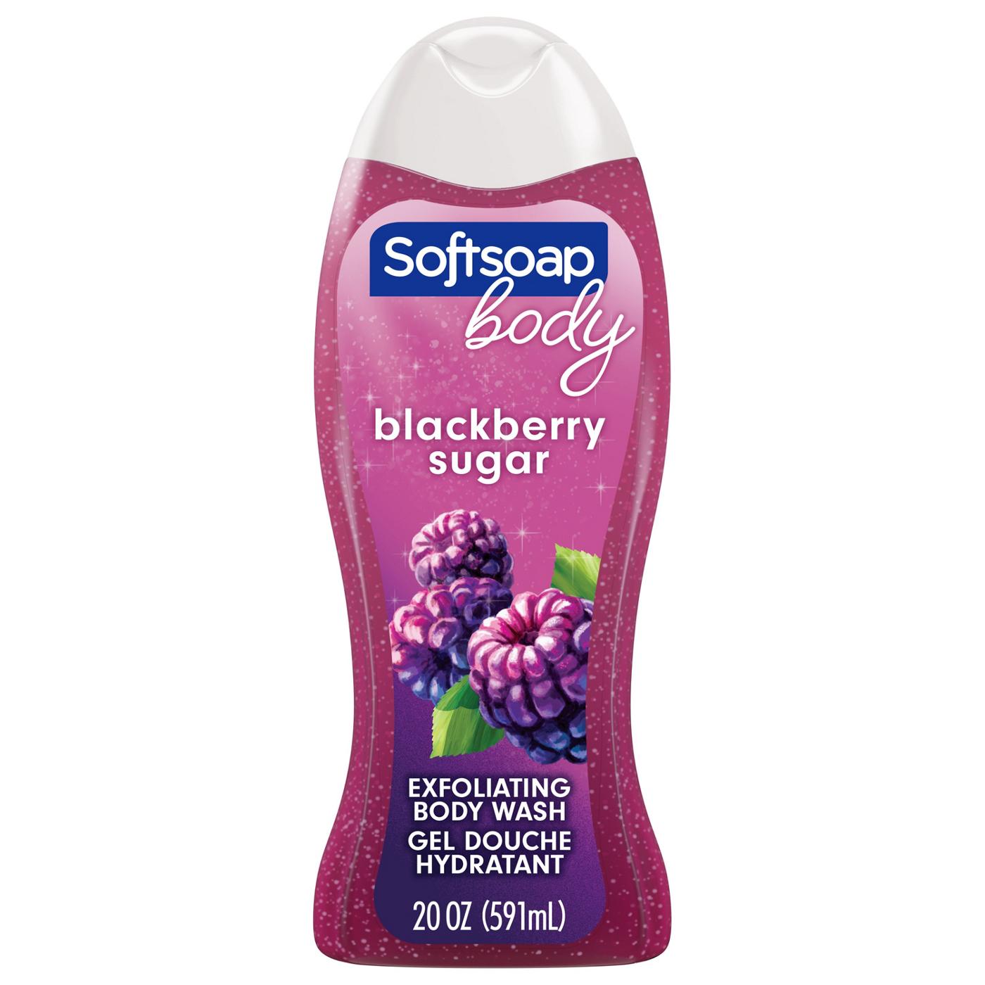 Softsoap Exfoliating Body Wash - Blackberry Sugar; image 1 of 9