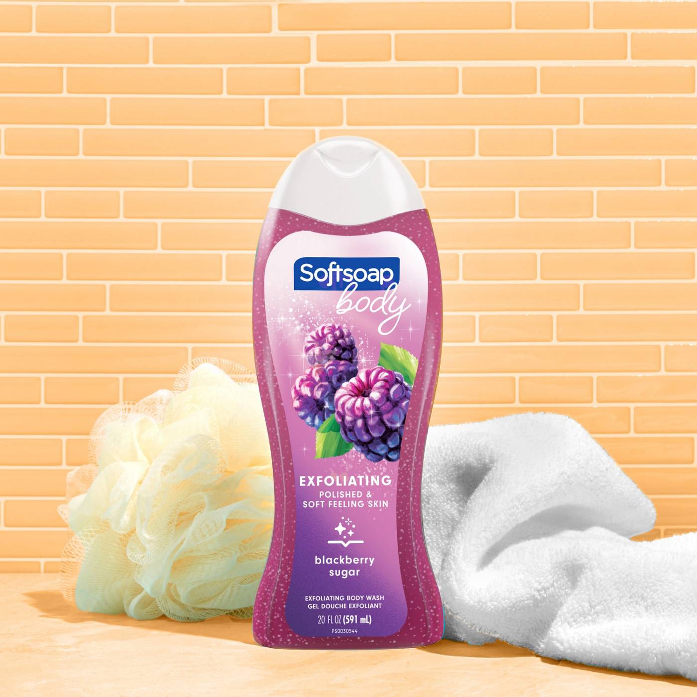 Softsoap Exfoliating Body Wash - Blackberry Sugar; image 7 of 9