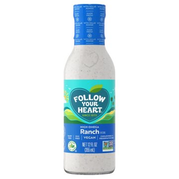 Follow Your Heart High Omega Vegan Ranch Dressing (Sold Cold), 12 fl oz