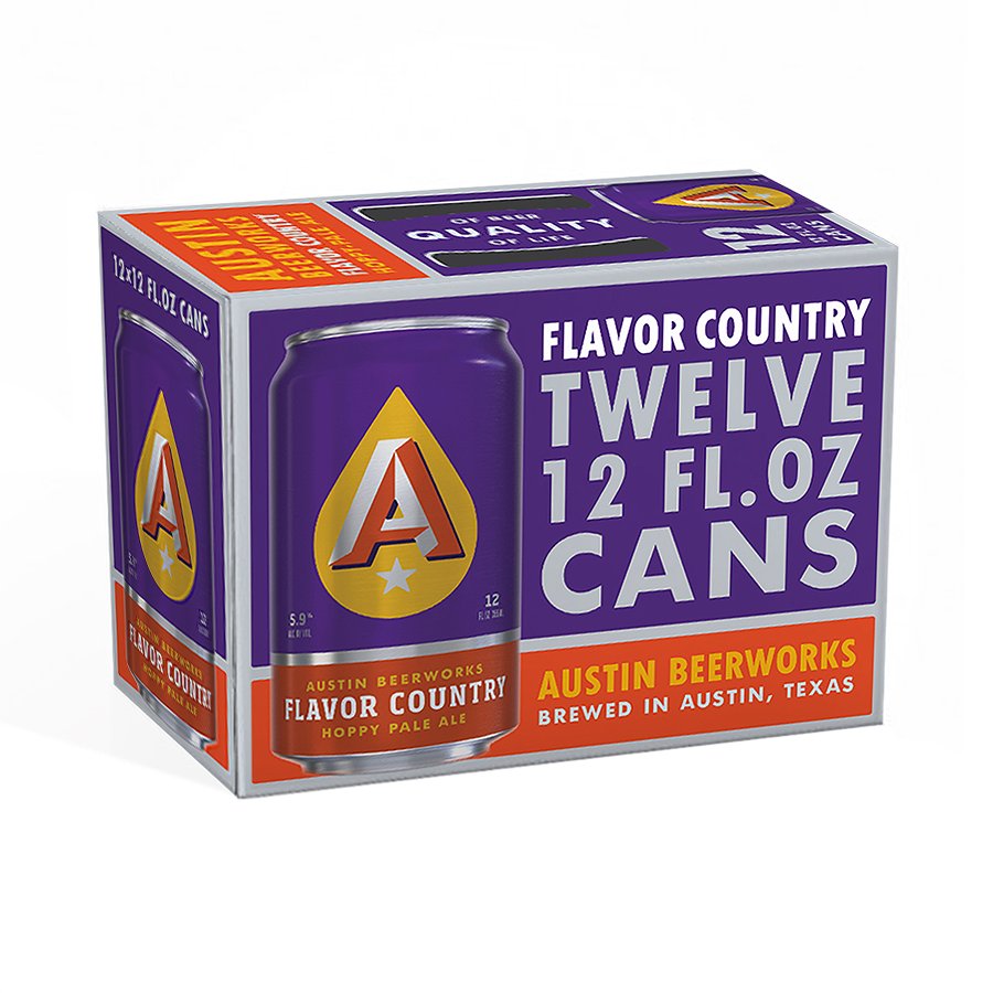 Austin Beerworks Flavor Country Hoppy Pale Ale, Cans - Shop Beer at H-E-B