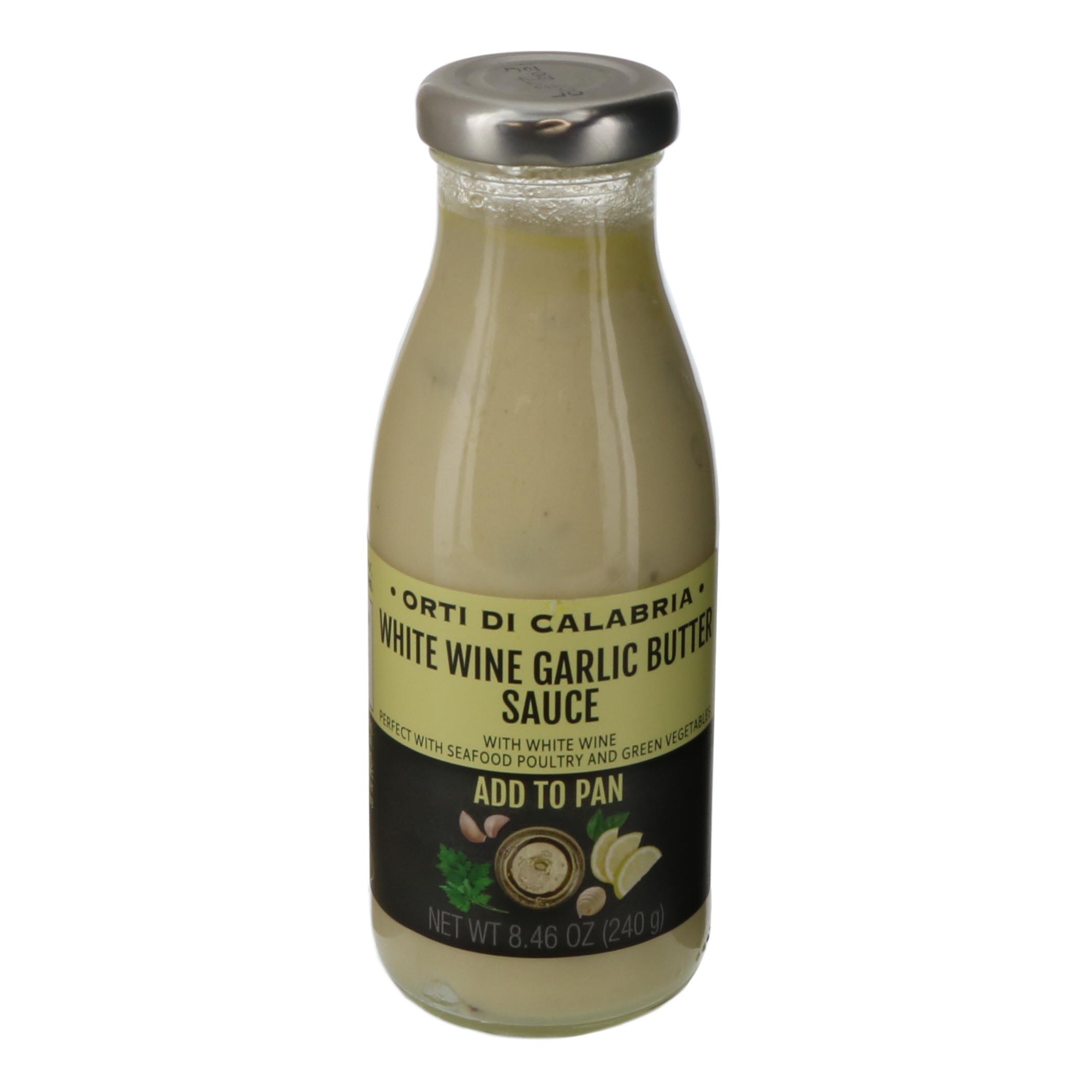 Orti Di Calabria White Wine Garlic Butter Sauce Shop Cooking Sauces