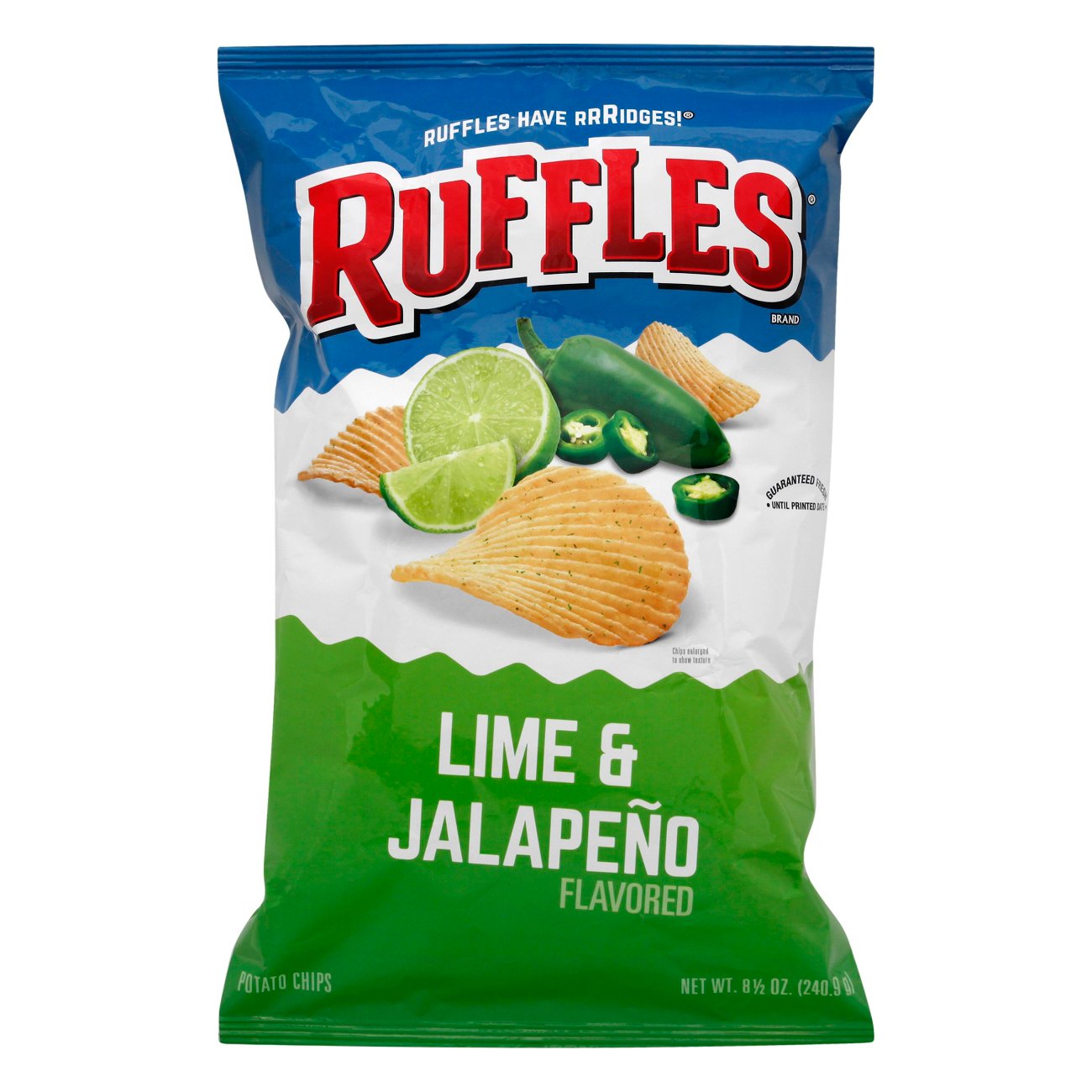 Ruffles Lime & Jalapeno Potato Chips Shop Chips at HEB