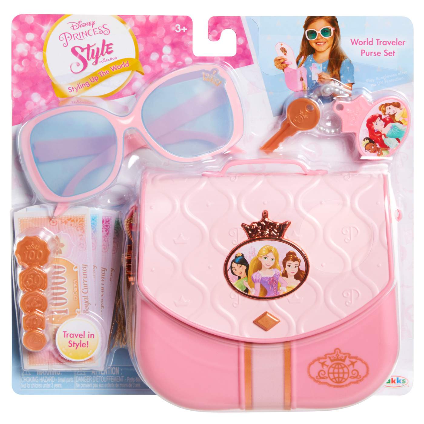 Disney Princess Style Collection World Traveler Purse Set; image 1 of 3