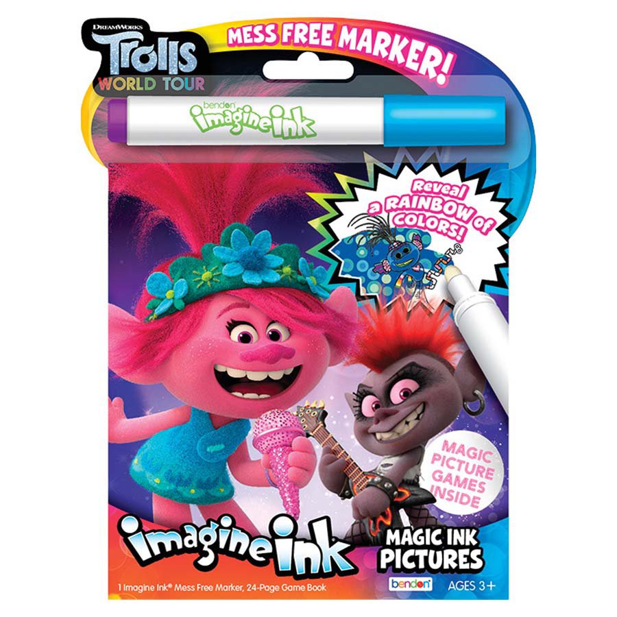 Bendon Trolls World Tour Imagine Ink - Shop Books & Coloring at H-E-B