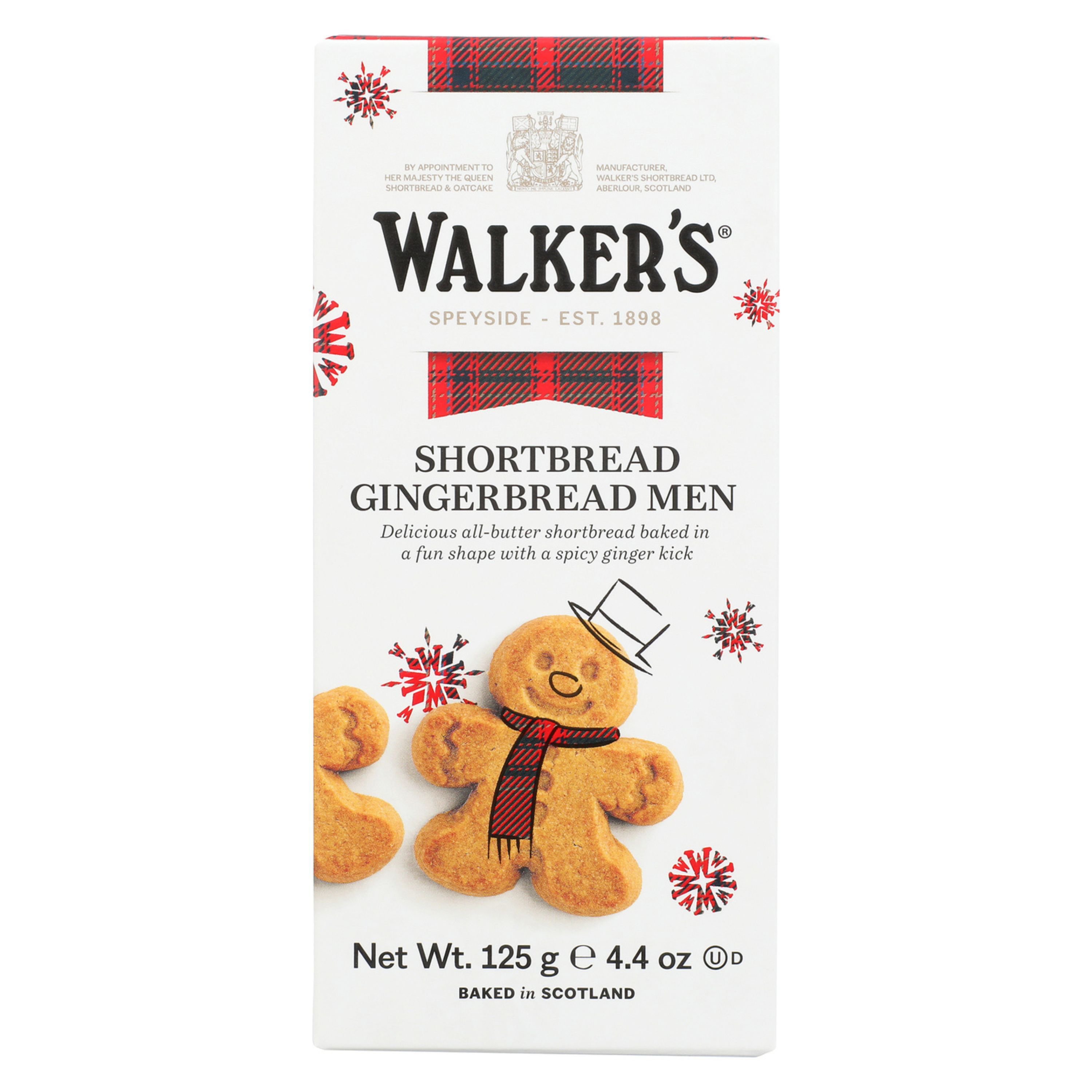 Walkers Pure Butter Shortbread Gingerbread Men Cookies Shop Candy at