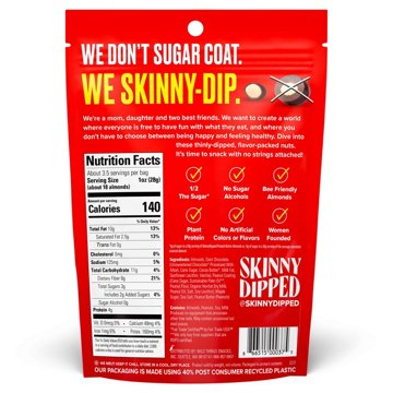 SkinnyDipped Dark Chocolate Peanut Butter Almonds
