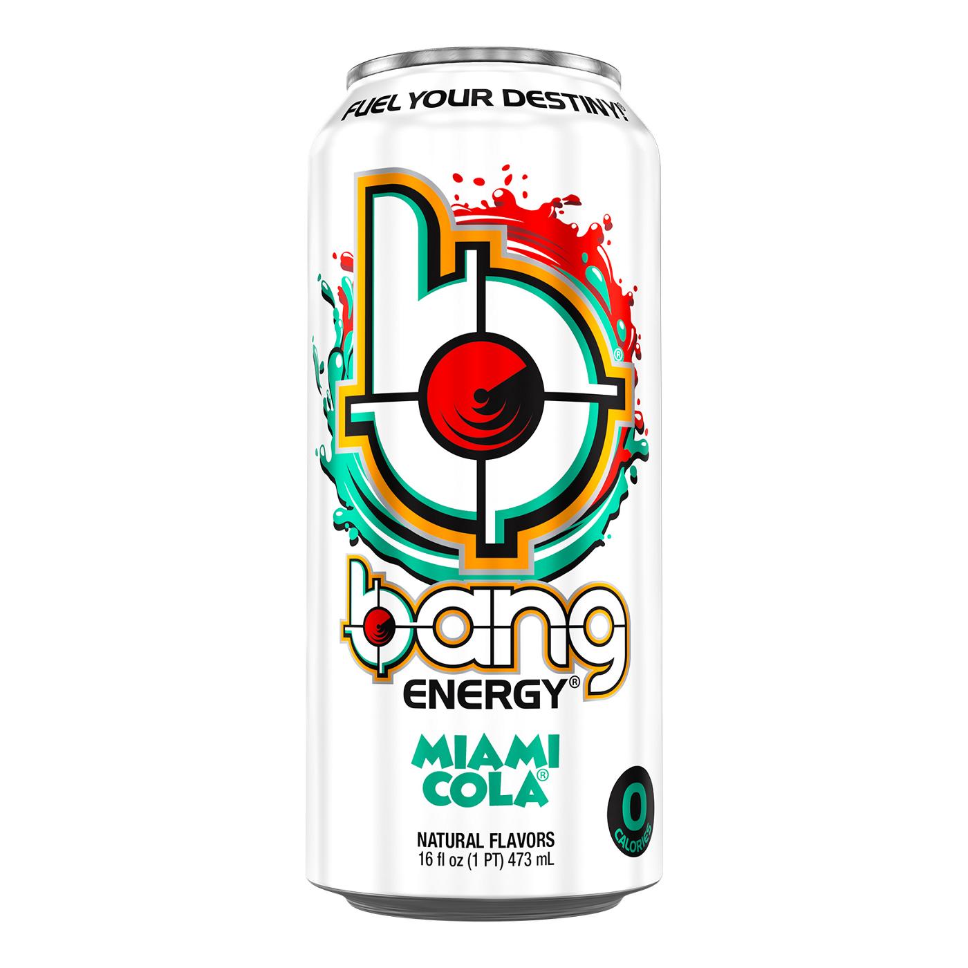 Bang Energy Drink Miami Cola Shop Sports & energy drinks at HEB