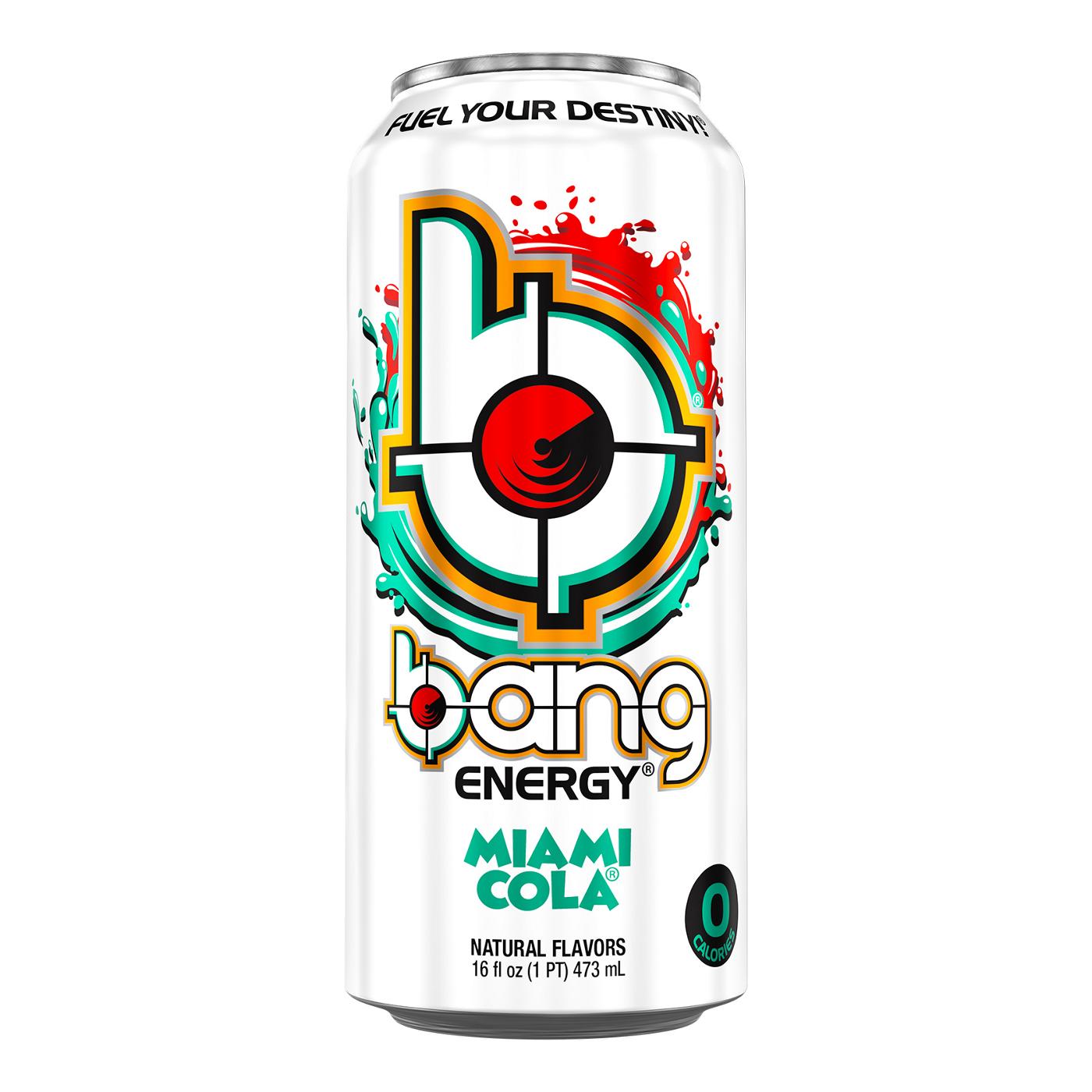 Bang Energy Drink - Miami Cola; image 1 of 3