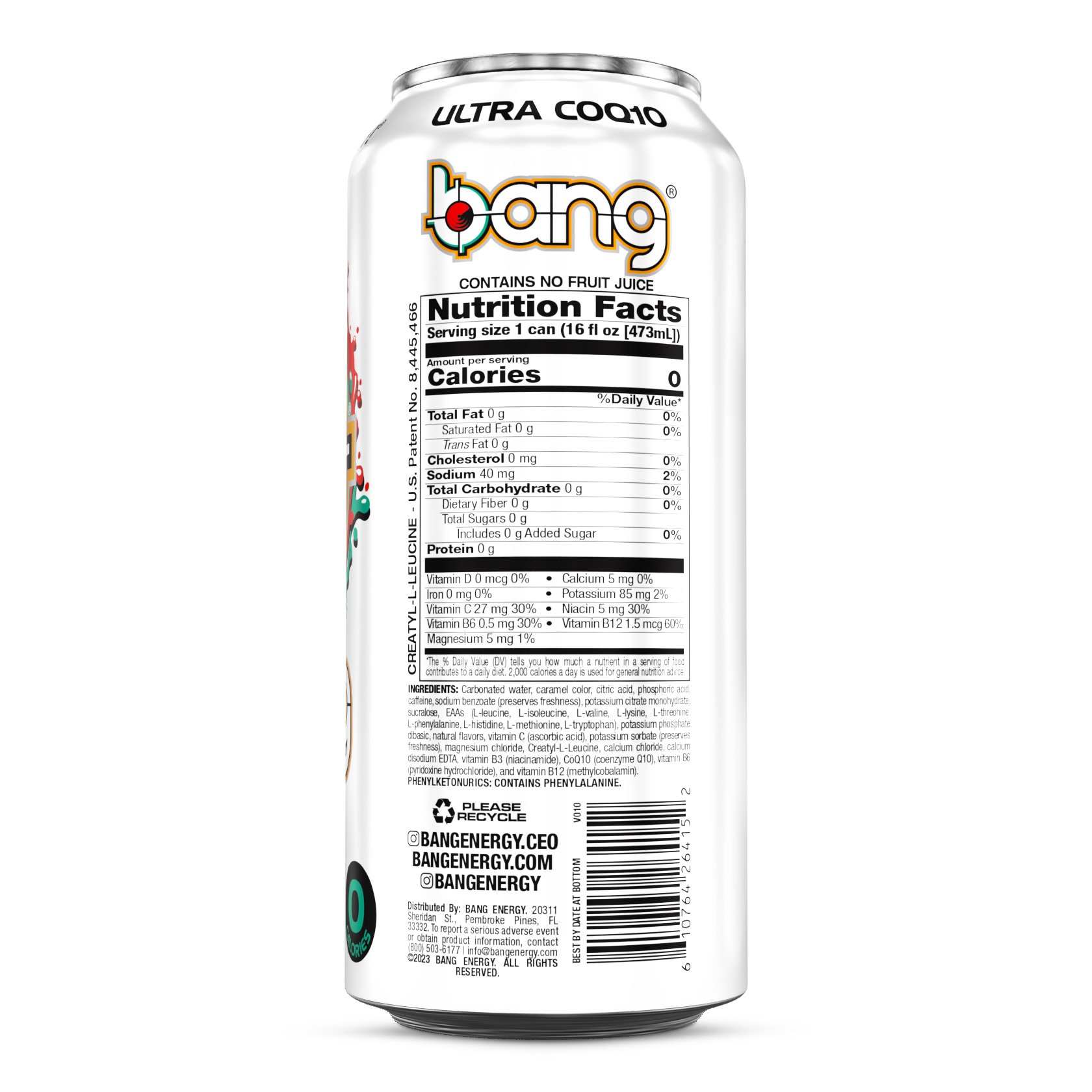 Bang Energy Drink - Miami Cola - Shop Sports & Energy Drinks At H-E-B