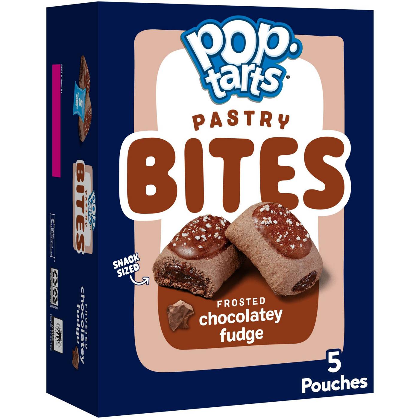 Pop-Tarts Frosted Chocolatey Fudge Baked Pastry Bites, 7 oz; image 6 of 6