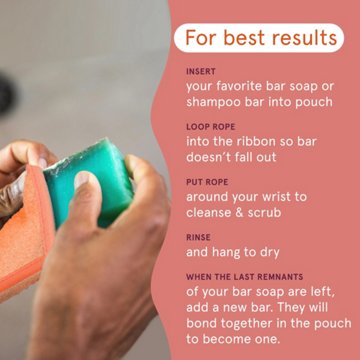 Cleanlogic Bath & Body Exfoliating Soap Saver