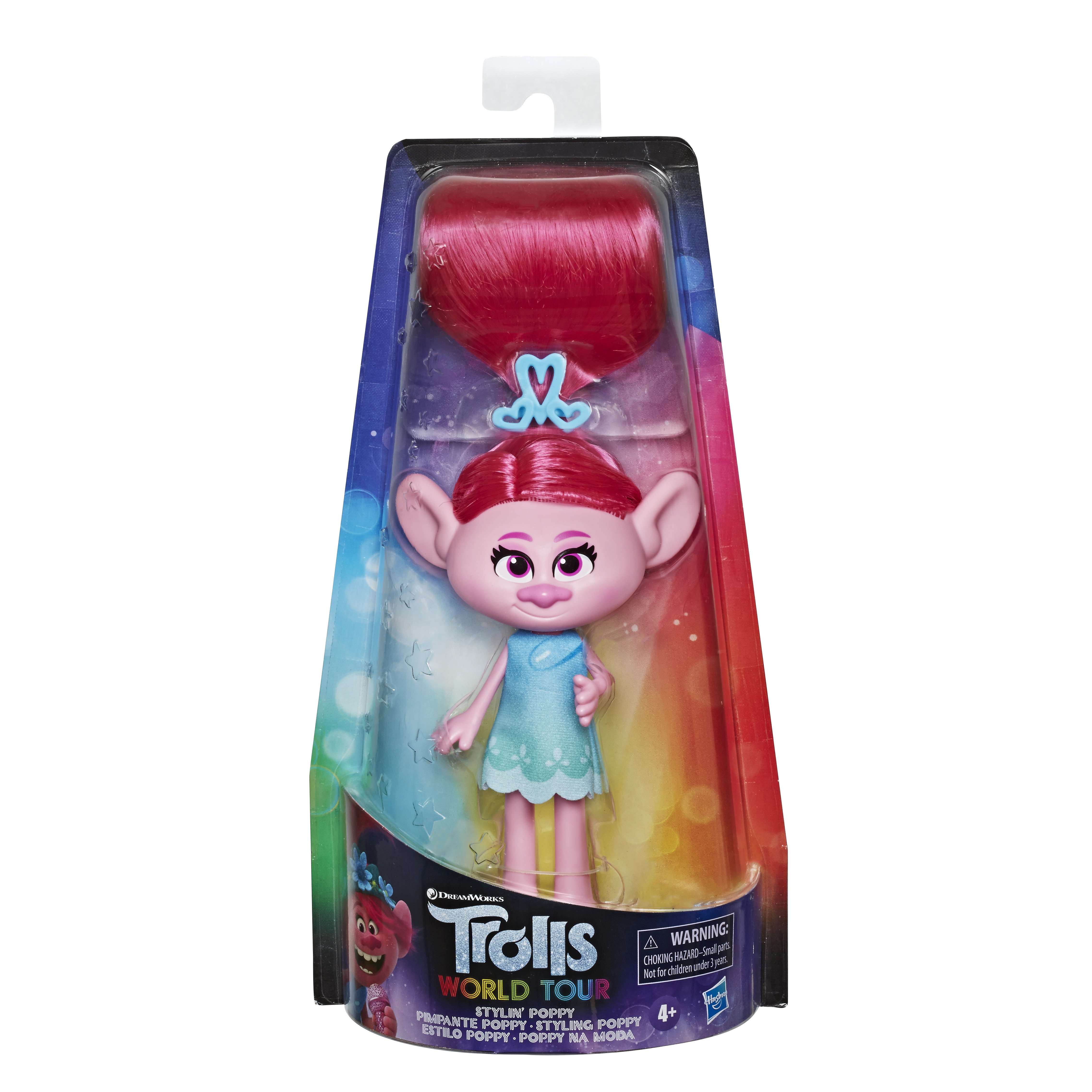 Trolls World Tour Stylin' Poppy - Shop Action Figures & Dolls at H-E-B