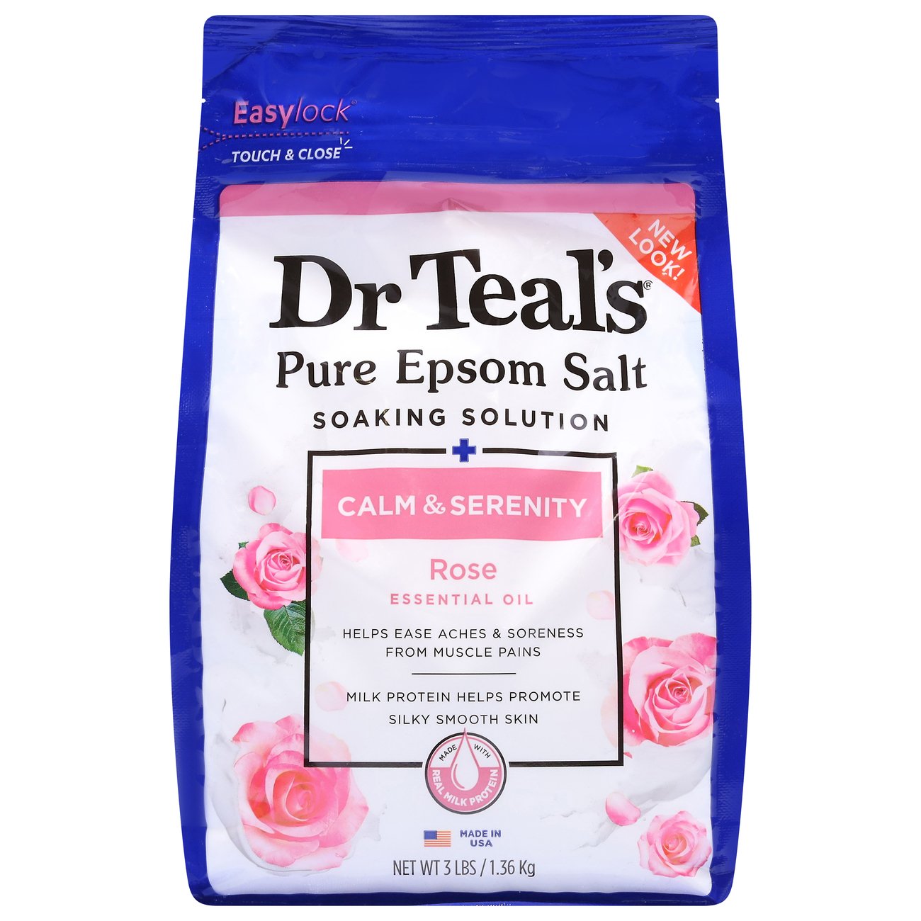 Dr Teal's Pure Epsom Salt Calm & Serenity Shop Bubble bath & salts