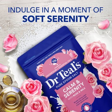 Dr Teal's Pure Epsom Salt - Calm & Serenity, 3 lb