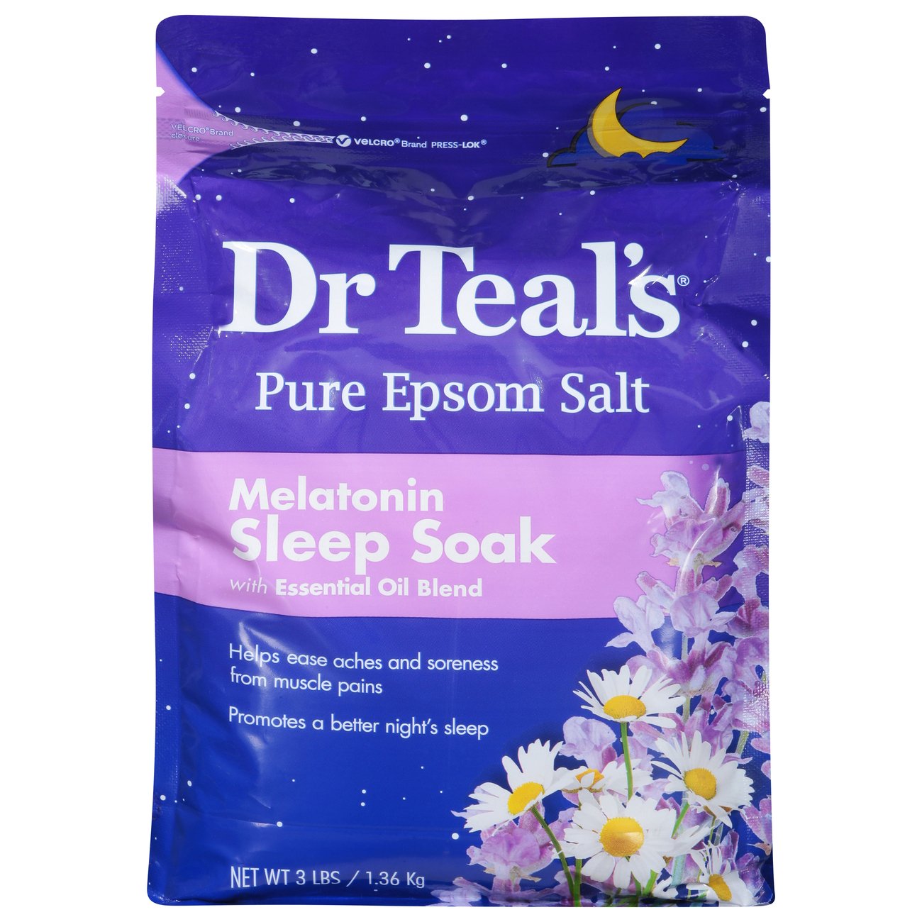 Dr Teal's Melatonin Sleep Soak with Essential Oil Blend Shop Bubble