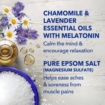 Dr Teal's Melatonin Sleep Soak with Essential Oil Blend, 3 lb