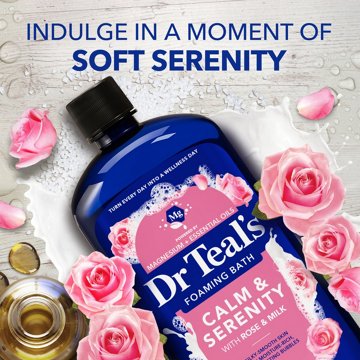 Dr Teal's Foaming Bath Calm And Serenity, 34 oz