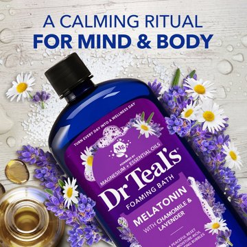 Dr Teal's Sleep Bath with Melatonin & Essential Oils, 34 oz