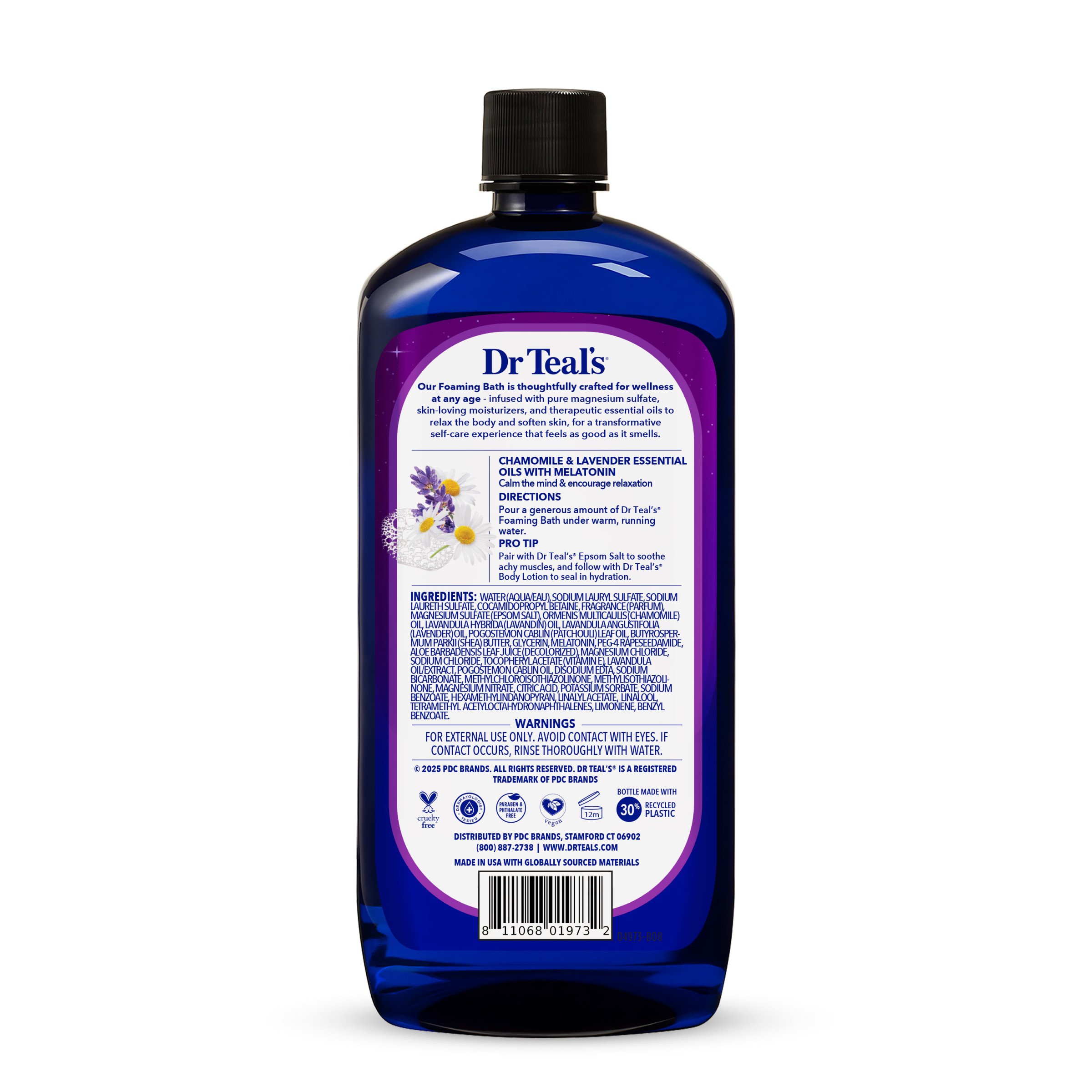 Dr Teal's Sleep Bath with Melatonin & Essential Oils - Shop Bubble