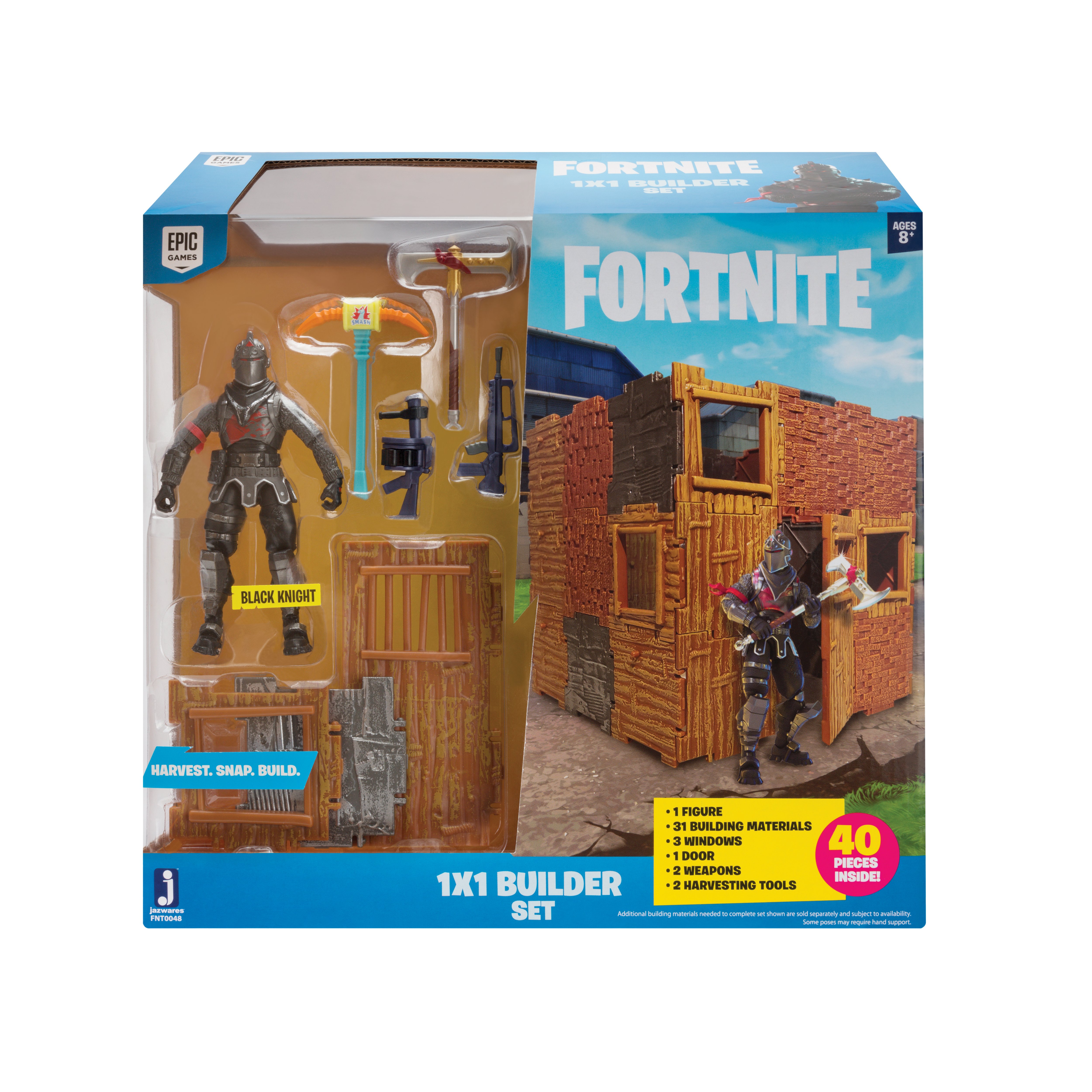 FORTNITE 1x1ビルダーセット Fortnite Black Knight 1X1 Builder Set - Shop Playsets at H-E-B