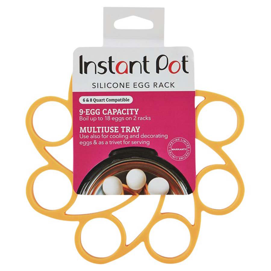 Instant Pot Yellow Silicone Egg Rack Shop Utensils & gadgets at HEB
