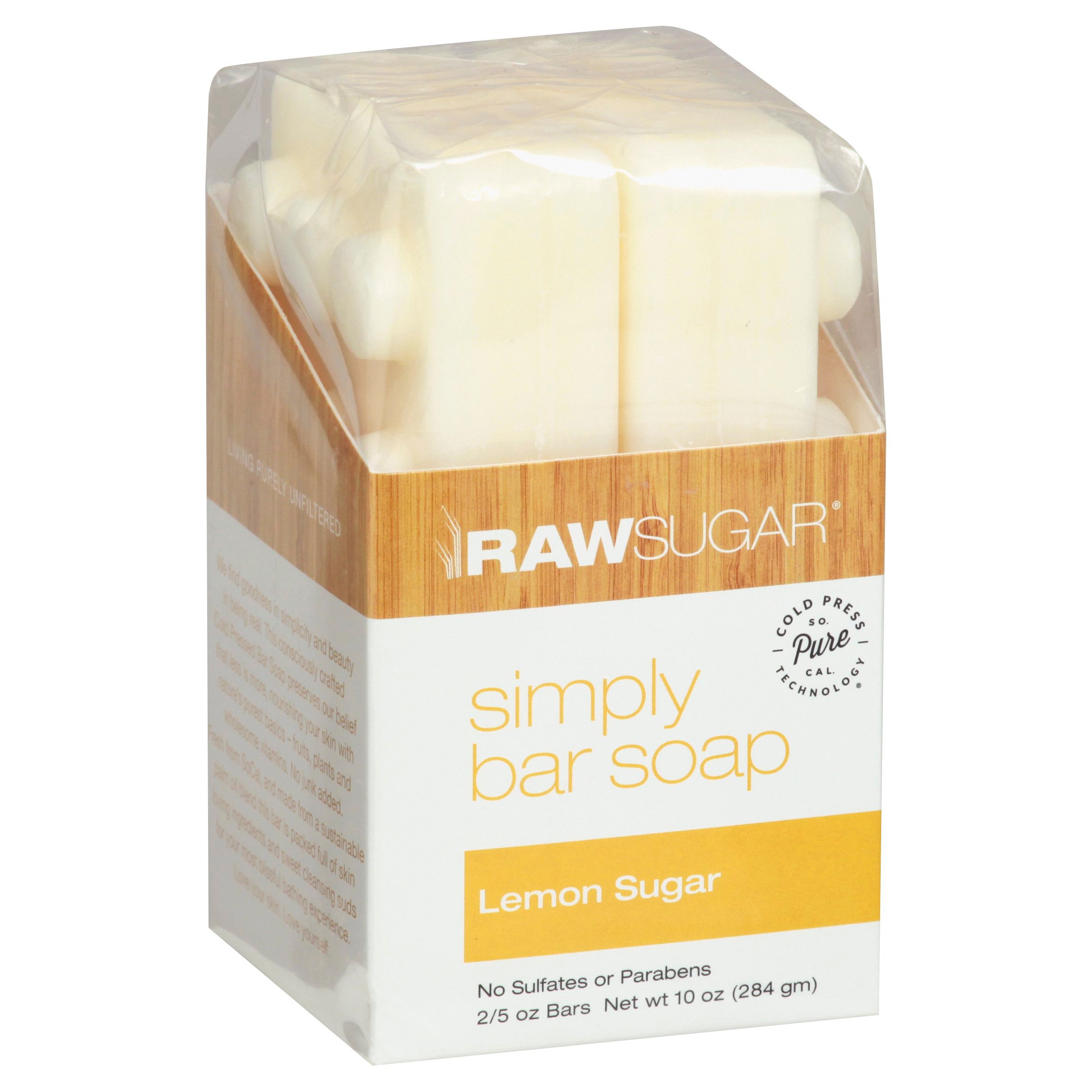 Raw Sugar Simply Bar Soap Lemon Sugar Shop Cleansers & Soaps at HEB